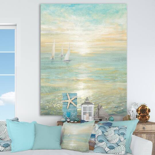 Designart - Sunrise Boat I
